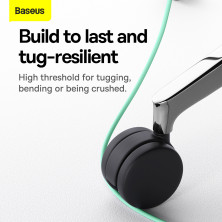 Кабель Baseus Jelly Liquid Silica Gel Fast Charging Data Cable Type-C to Lightning PD 20W 1.2m Зелений