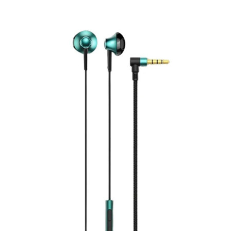 Наушники Baseus Encok H06 lateral in-ear Wire Earphone Зеленый
