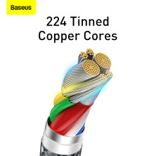 Кабель Baseus Dynamic Series Fast Charging Data Cable Type-C to Type-C 100W 20V 5A 2m Сірий