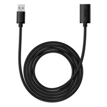 USB подовжувач Baseus AirJoy Series USB3.0 to USB3.0 Extension кабель 2м Чорний