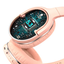 Бездротові Bluetooth навушники Baseus Encok D02 Pro Рожевий