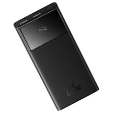 УМБ Baseus Star-Lord Digital Display 10000mAh 22.5W з технологією QC3.0+PD3.0 2USB+Type-C + Кабель USB to Type-C Чорний