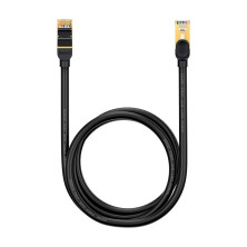 Кабель Baseus High Speed CAT7 Seven Types RJ45 10Gigabit Network Cable Ethernet Круглый 1.5m Черный