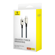 Кабель Baseus Unbreakable Series Fast Charging Data Cable Type-C to Lightning PD 20W 1m Серый