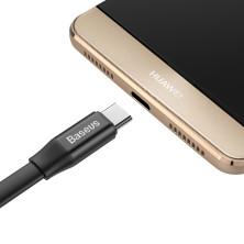 Кабель Baseus Nimble Portable Cable USB to Type-C 3A 0.23m Чорний
