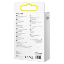 Кабель Baseus Jelly Liquid Silica Gel Fast Charging Data Cable Type-C to Type-C 100W 20V 5A 2m Синій