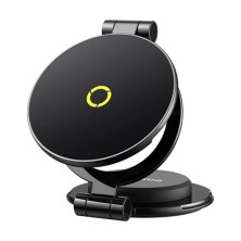 Автодержатель для телефона магнитный Baseus MagPro Series II Magnetic Car Mount на торпедо Черный