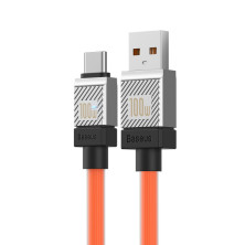 Кабель Baseus CoolPlay Series Fast Charging Data Cable USB to Type-C 100W 20V 5A 2m Помаранчевий