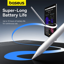 Стилус для iPad Baseus Writing 2 Series Wireless Charging Multifunctional Active Version 10 часов Белый