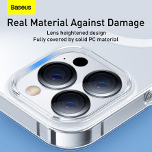 Чохол Baseus Crystal Magnetic Phone Case для iPhone 13 Pro Max 6.7" Прозорий
