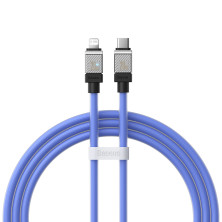 Кабель Baseus CoolPlay Series Fast Charging Data Cable Type-C to Lightning PD 20W 1m Синий