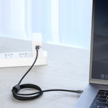 Кабель Baseus Cafule Flash Charging Data Line Cable Type-C to Type-C PD 2.0 QC 3.0 60W 20V 3A 1m Черный
