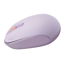 Беспроводная мышка Baseus F01B Tri-Mode Wireless Mouse 2.4G/BT1+BT2 800-1200-1600dpi Фиолетовый