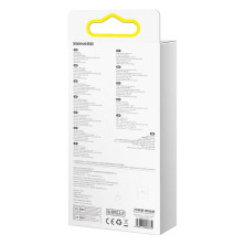 Кабель Baseus Flash Series 2 3-in-1 Fast Charging Data Cable Type-C to Lightning+Type-C+MicroUSB 100W 1.5m Чорний