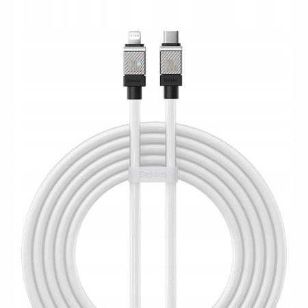 Кабель Baseus CoolPlay Series Fast Charging Data Cable Type-C to Lightning PD 20W 2m Белый