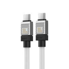 Кабель Baseus CoolPlay Series Fast Charging Data Cable Type-C to Type-C 100W 20V 5A 2m Белый