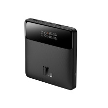 УМБ Baseus Blade Power Digital Display HD Edition 20000mAh 100W 6A з технологією QC3.0+PD3.0 + кабель Type-C to Type-C 100W 20V/5A 1м Чорний