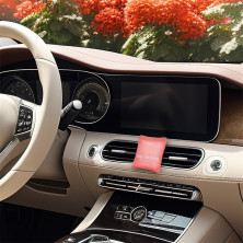Ароматизатор в машину Baseus Margaret Car Air Freshener з ароматом Neon Garden Рожевий