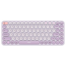 Клавиатура беспроводная Baseus K01A Wireless Tri-Mode Keyboard 2.4G/BT1+BT2 Фиолетовый