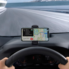 Автодержатель для телефона Baseus Big Mouth Pro Car на приборную панель Черный