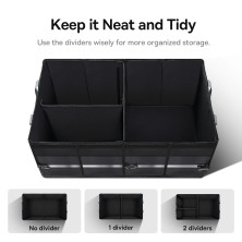 Автомобільний органайзер Baseus OrganizeFun Series Car Storage Box 60L Чорний