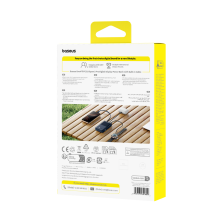 УМБ Baseus EnerFill FC51 Bipow2 Pro 20000mAh 22.5W 2.4A с технологией QC3.0+PD3.0 та Type-C кабелем 22.5W Черный