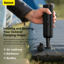 Аккумуляторный пылесос Baseus A3lite Car Vacuum Cleaner 100 Вт 12000 Па Черный