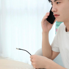 Кабель Baseus Zinc Magnetic Fast Charging Data Cable USB to Lightning 2.4A 1m Черный