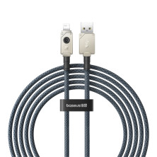 Кабель Baseus Unbreakable Series Fast Charging Data Cable USB to Lightning 2.4A 2m Сірий