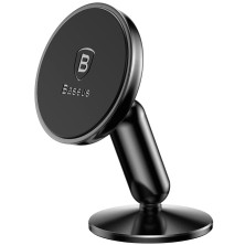 Автодержатель для телефона магнитный Baseus Bullet Magnetic на торпедо Черный