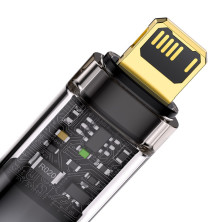 Кабель Baseus Explorer Series Auto Power-Off Fast Charging Data Cable USB to Lightning 2.4A 1m Черный