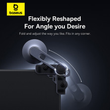 Автотримач для телефону магнітний Baseus MaxView Magnetic Car Mount for In-Vehicle Infotainment Screen на екран в автомобілі Чорний