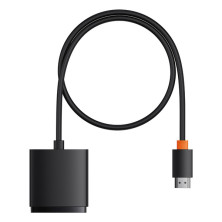 HDMI Свитч разветвитель Baseus AirJoy 2in1 Bidirectional HDMI to 4KHDMI*2 Switch кабель 1м Черный