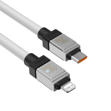 Кабель Baseus CoolPlay Series Fast Charging Data Cable Type-C to Lightning PD 20W 1m Белый