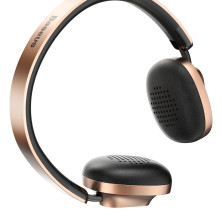 Беспроводные Bluetooth наушники Baseus Encok D01 Золотой