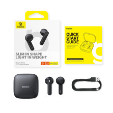 Бездротові Bluetooth навушники Baseus Bowie E16 True Wireless TWS Earphones Чорний