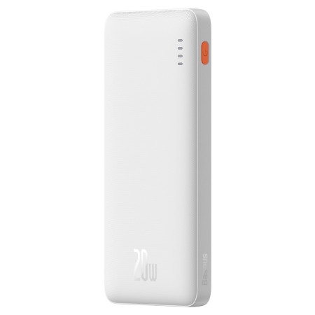 УМБ Baseus Airpow Fast Charge 10000mAh 20W 3A с технологией QC3.0+PD3.0 USB+Type-C Белый