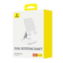 Підставка для планшета настільна Baseus Seashell Series Folding Tablets Stand Білий