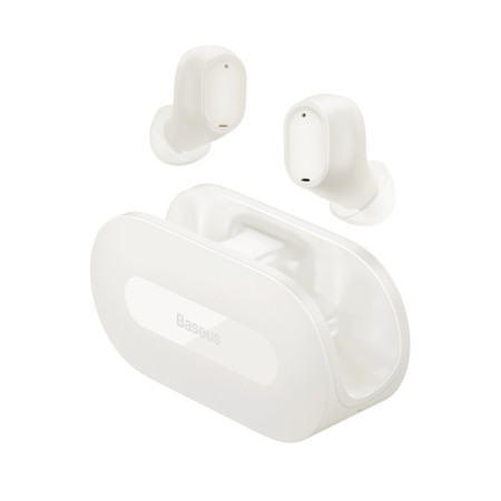 Бездротові Bluetooth навушники Baseus Bowie EZ10 True Wireless TWS Earphones Білий