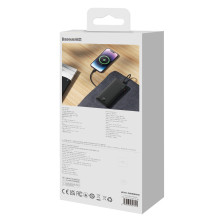 УМБ Baseus Airpow Fast Charge 10000mAh 20W 3A з технологією QC3.0+PD3.0 USB+Type-C + Кабель USB to Type-C Чорний