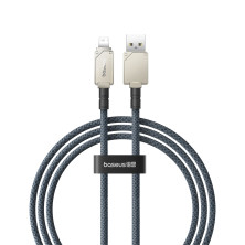 Кабель Baseus Unbreakable Series Fast Charging Data Cable USB to Lightning 2.4A 1m Серый