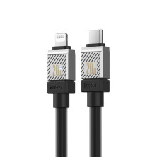 Кабель Baseus CoolPlay Series Fast Charging Data Cable Type-C to Lightning PD 20W 1m Черный
