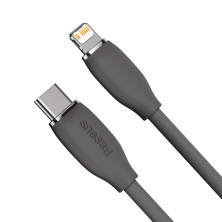 Кабель Baseus Jelly Liquid Silica Gel Fast Charging Data Cable Type-C to Lightning PD 20W 1.2m Черный