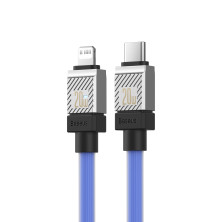 Кабель Baseus CoolPlay Series Fast Charging Data Cable Type-C to Lightning PD 20W 1m Синий