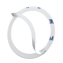 Магнітне кільце Baseus Halo Series Magnetic Metal Ring функцією Magsafe набір 2 штуки Сріблястий
