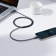 Кабель Baseus Crystal Shine Series USB to Lightning 2.4A 2m Черный