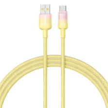 Кабель Baseus Discolor Series Fast Charging Data Cable USB to Type-C 100W 20V 5A 1m Жовтий