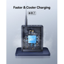 Мережевий зарядний пристрій Baseus Cube Fast Charger QC3.0+PD3.0 30W 2USB+Type-C 3A Чорний