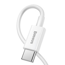 Кабель Baseus Superior Series Fast Charging Data Cable Type-C to Lightning PD 20W 1.5m Білий