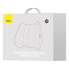 Подушка для спини Baseus ComfortRide Series Car Lumbar Сірий
